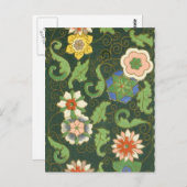 クロイソンヌ中国パタアジアンオリエンタル ポストカード (正面/裏面)