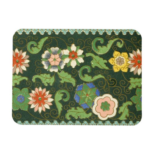 クロイソンヌ中国パタアジアンオリエンタル マグネット (横)