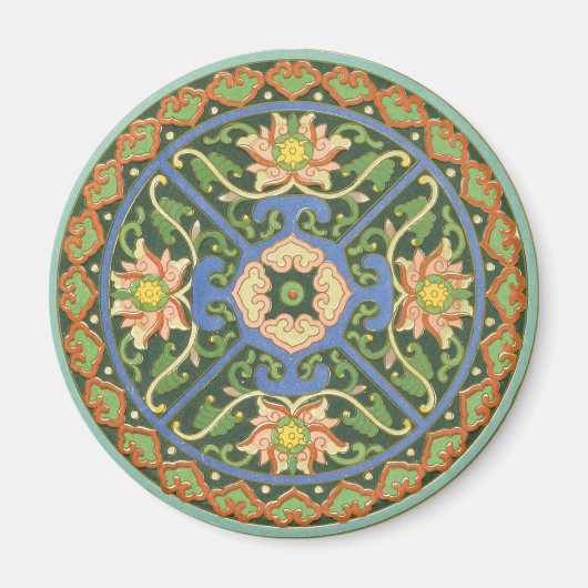 クロイソンヌ中国パタアジアンオリエンタル マグネット (正面)