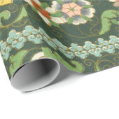 クロイソンヌ中国パタアジアンオリエンタル ラッピングペーパー (ロールコーナー)