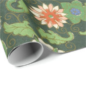 クロイソンヌ中国パタアジアンオリエンタル ラッピングペーパー (ロールコーナー)