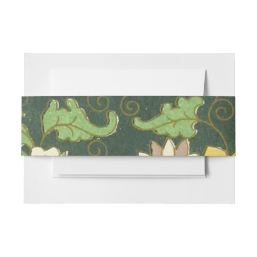 クロイソンヌ中国パタアジアンオリエンタル 招待状ベリーバンド (正面例)