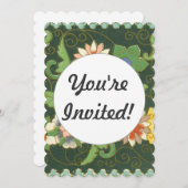 クロイソンヌ中国パタアジアンオリエンタル 招待状 (正面/裏面)