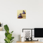 クロイソ中国のン犬のペア， 18世紀 ポスター (ホームオフィス)