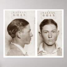 クロイド・チャンピオン・バロー 1926年頃ダラスにて撮影