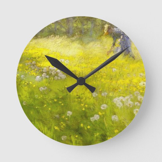 クロイヤーズガーデンアットスカーゲン ラウンド壁時計 (正面)