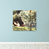 クロイヤーズレバラ キャンバスプリント (インサイチュ (ウッドフロア))