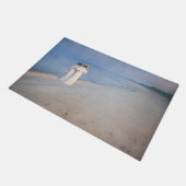 クロイヤー - スカゲンの夏の夕方 ドアマット (アングル)