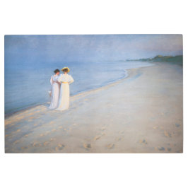 クロイヤー - スカゲンの夏の夕方 メタルプリント