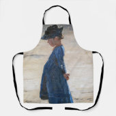 クロイヤー - スカゲンの浜に立つ少女 エプロン (正面)