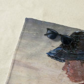 クロイヤー - スカゲンの浜に立つ少女 ビーチタオル (インサイチュ)