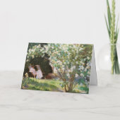 クロイヤー - 新年とスカゲンの浜辺 シーズンカード (裏面)