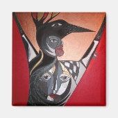 クロウお祝い マグネット (正面)