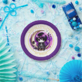 クロウがお届けするゴスベイビーボーイシャワーサンキュー ペーパープレート (パーティー)