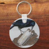 クロウとハーモニカ キーホルダー (裏面)