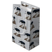 クロウとハーモニカ スモールペーパーバッグ (裏面アングル)