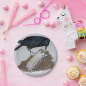 クロウとハーモニカ ペーパープレート (パーティー)