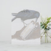 クロウとハーモニカ レターヘッド (スタンド正面)