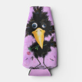 クロウとバラボトルクールおもしろい ボトルクーラー (正面)