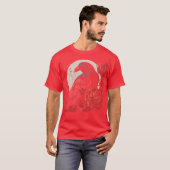 クロウとバラ Tシャツ (正面フル)