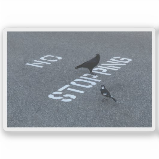 クロウとマグピー シール (正面)