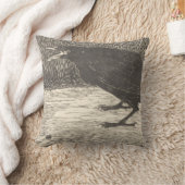 クロウの叫び声(Jan Mankes) クッション (ブランケット)