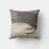 クロウの叫び声(Jan Mankes) クッション (裏面)