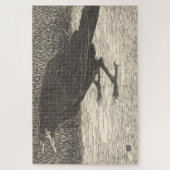 クロウの叫び声(Jan Mankes) ジグソーパズル (縦)