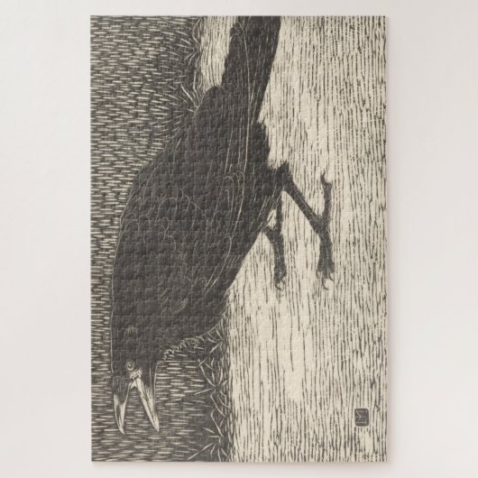 クロウの叫び声(Jan Mankes) ジグソーパズル (縦)