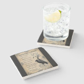 クロウの詩 ストーンコースター (横)