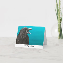 クロウはこのノートカードにサインアップしなかった カード