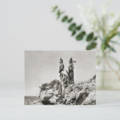 クロウインディアンオンクリフ, 1905 ポストカード (スタンド正面)