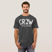 クロウウィスパーラヴェンバードコルバスカラスの女の子 Tシャツ (正面フル)