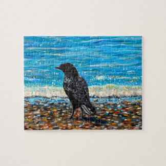 クロウオンザビーチ絵画2 ジグソーパズル