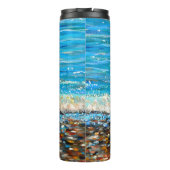 クロウオンザビーチ絵画2 タンブラー (裏面)