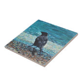 クロウオンザビーチ絵画 タイル (側面)