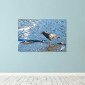 クロウオンディネイ湾 キャンバスプリント (インサイチュ (ウッドフロア))