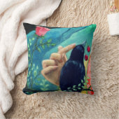 「クロウギフト」装飾用クッション クッション (ブランケット)