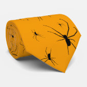 クロウグロする黒いクモ ネクタイ (ロール)