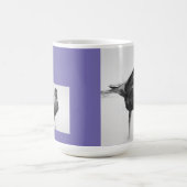 クロウコーヒーマグ15オズ。 コーヒーマグカップ (中央)