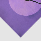 クロウシルエットラベンダーパープルムーン 薄葉紙 (詳細)
