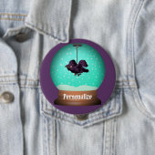 クロウスグローブ秋ユニーク紫ゴシック 缶バッジ (インサイチュ)