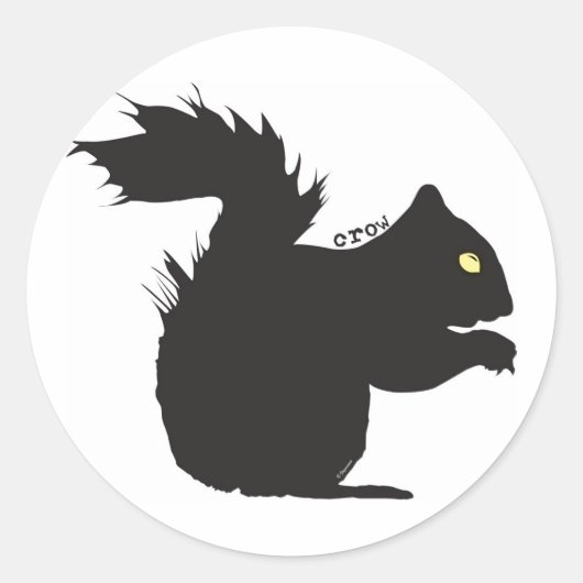 クロウステッカー ラウンドシール (正面)