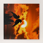 クロウズアットサンセット ジグソーパズル (横)