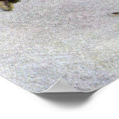 クロウズインウィンターヴィンテージイラストレーション ポスター (角)