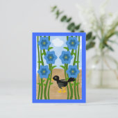 クロウズクロス葉書 ポストカード (スタンド正面)