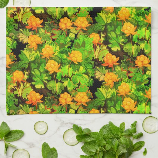 クロウズベリー キッチンタオル (折り畳み)