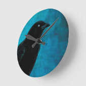 クロウタイムキーパー ラウンド壁時計 (傾斜)