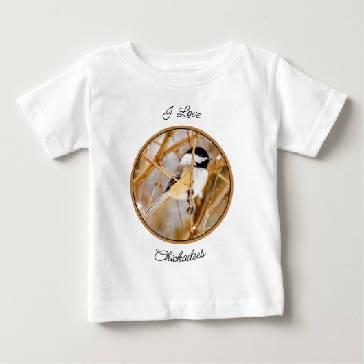 クロウタドリ - オリジナル写真 ベビーTシャツ (正面)