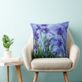 クロウドのMonet薄紫のアイリス クッション (椅子)